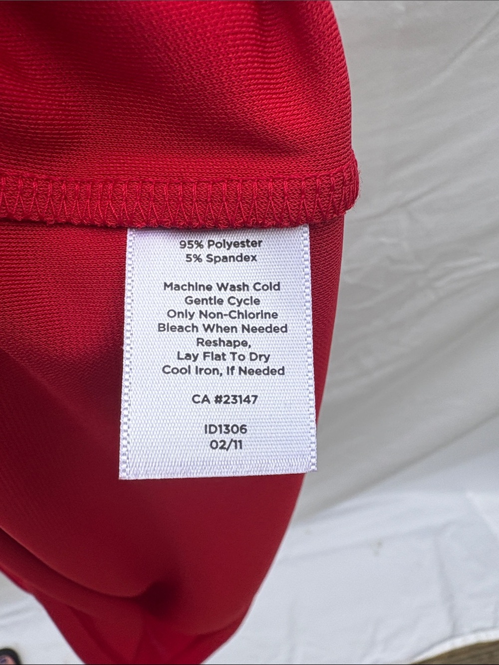 Talbots Red Midi Cap-Sleeve Elastic-Waist Dress - Picture 3 of 9